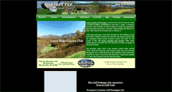 Desktop Screenshot of firstteemountaingolf.com
